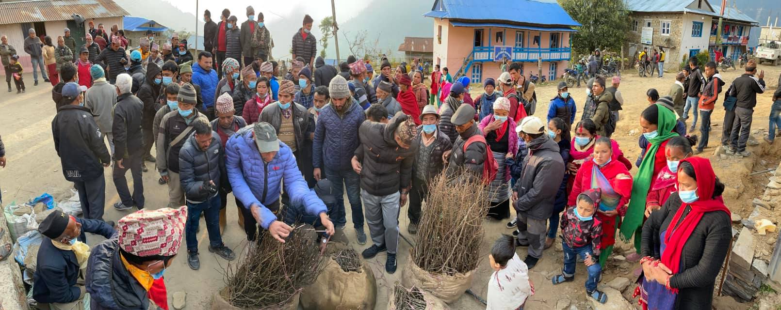 Planting 100000 Trees In Nepal