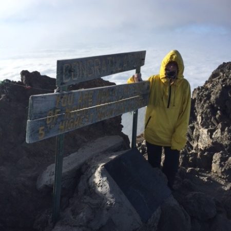 Hayley climbs Mt Meru for Karama Juniper Trust (2)