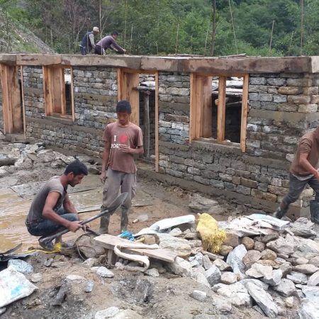 Juniper Trust Rebuilding Vidhyadatri School (3)