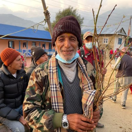 Planting 10,000 Fruit trees in Nepal Juniper Trust (1)