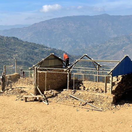 Rebuilding Maili Village School Nepal (1)