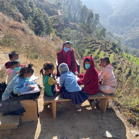 Rebuilding Maili Village School Nepal (3)