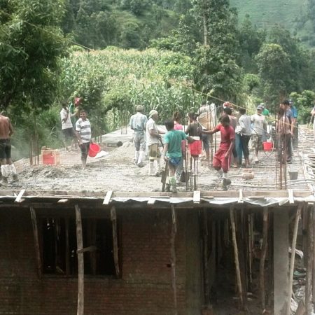 Rebuilding Satkanya Scool Nepal Juniper Trust (11)