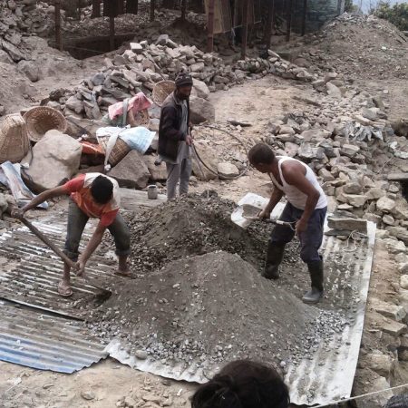 Rebuilding Seti Devi School Nepal Juniper Trust (2)
